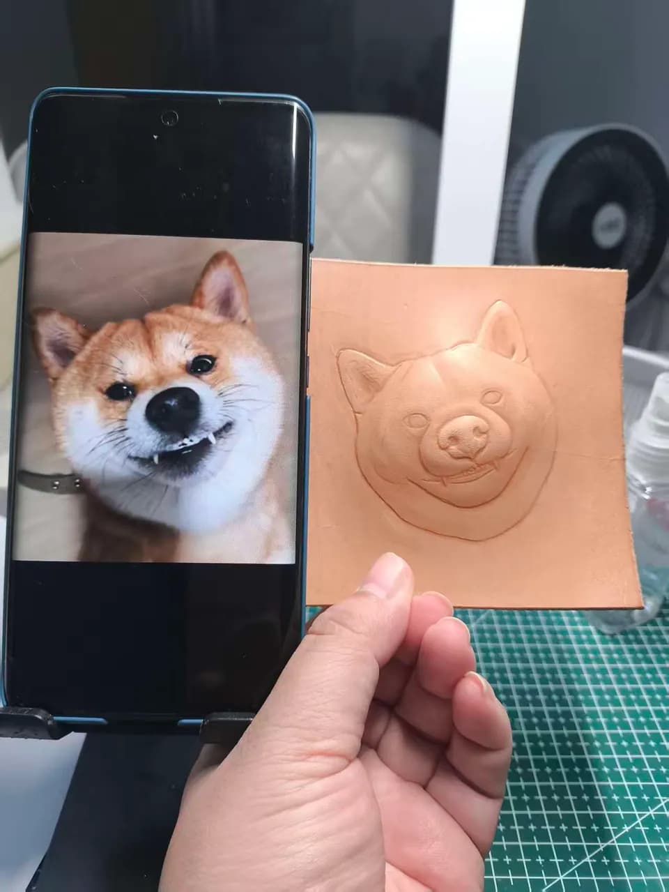 Transfer and carve